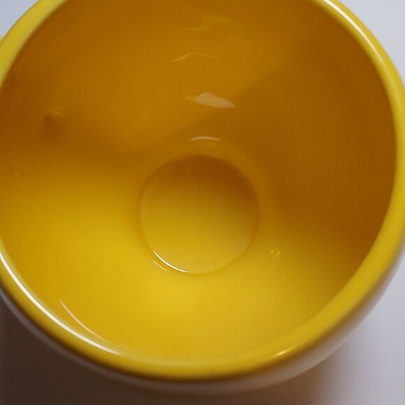 Smiley Face Mug Yellow Vintage Retro - Picture 9 of 13